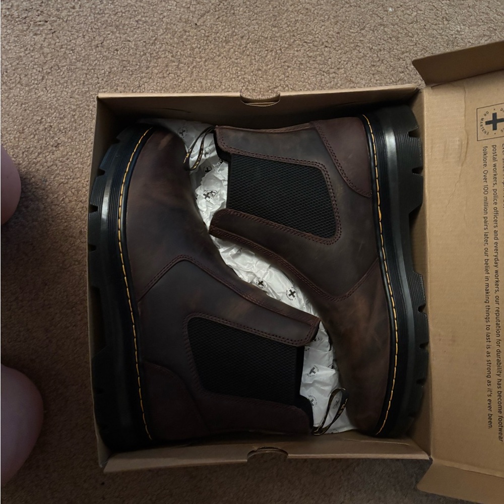 Doc Martens boots brown size 11 mens